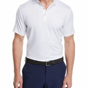 Peter Millar Crown Sport White Polo